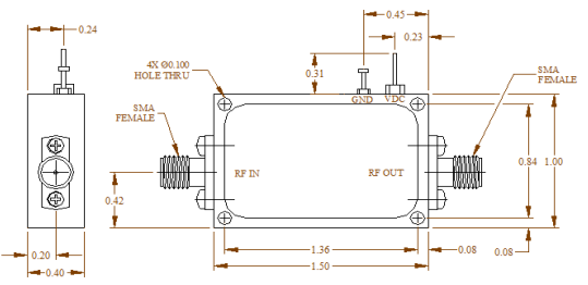 PMTA-0218-17-2低噪聲放大器Princeton Microwave PMTA-0218-17-2低噪聲放大器Princeton Microwave
