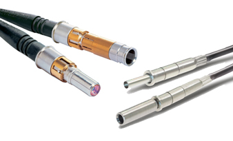 Hypertronics 光纖連接器擴束觸頭，尺寸5和尺寸12