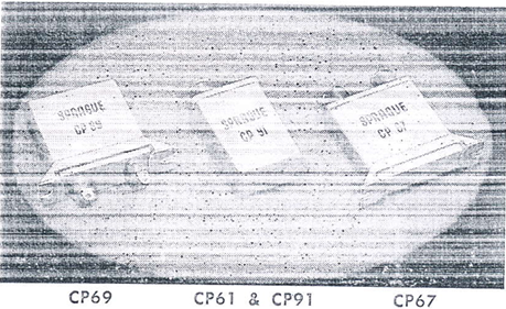 Arizona Capacitors電容器CP61、CP67、CP69、CP91系列